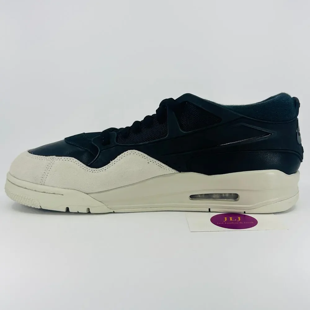 Nike Air Jordan Men's 4 RM Sneakers 'Black Light Bone' FQ7939-001 Size 14